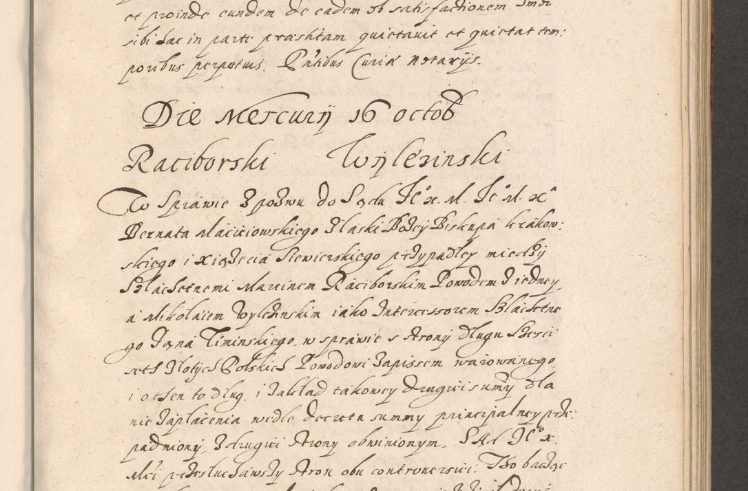 Zdjęcie nr 330 dla obiektu archiwalnego: Acta foris saecularis coram R. D. Bernardo Maciejowski, episcopo Cracoviensi, duce Severiensis ex annis 1600 - 1606.