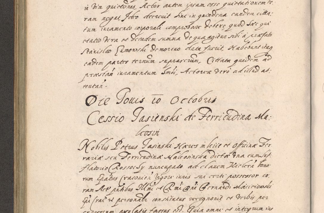Zdjęcie nr 329 dla obiektu archiwalnego: Acta foris saecularis coram R. D. Bernardo Maciejowski, episcopo Cracoviensi, duce Severiensis ex annis 1600 - 1606.