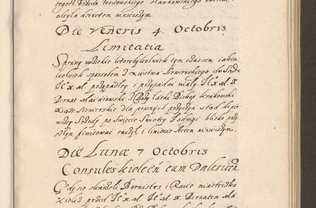 Zdjęcie nr 326 dla obiektu archiwalnego: Acta foris saecularis coram R. D. Bernardo Maciejowski, episcopo Cracoviensi, duce Severiensis ex annis 1600 - 1606.