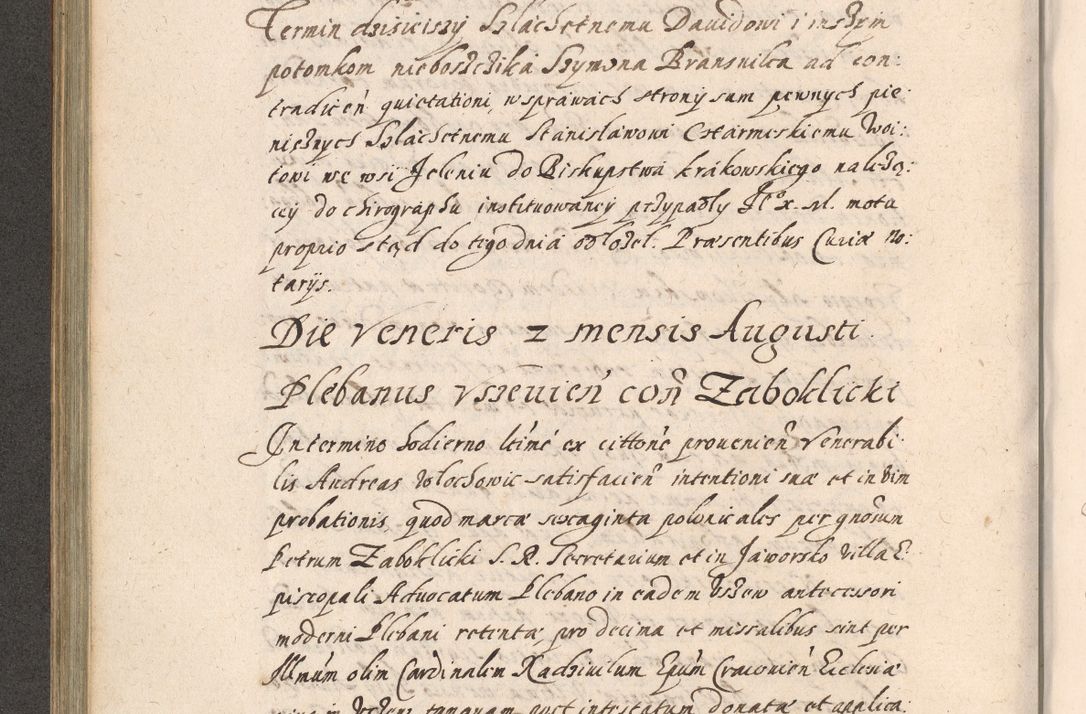 Zdjęcie nr 317 dla obiektu archiwalnego: Acta foris saecularis coram R. D. Bernardo Maciejowski, episcopo Cracoviensi, duce Severiensis ex annis 1600 - 1606.