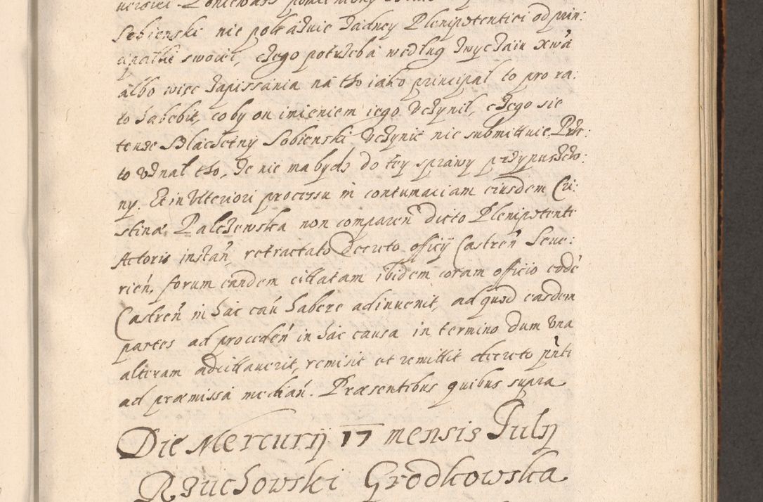 Zdjęcie nr 310 dla obiektu archiwalnego: Acta foris saecularis coram R. D. Bernardo Maciejowski, episcopo Cracoviensi, duce Severiensis ex annis 1600 - 1606.
