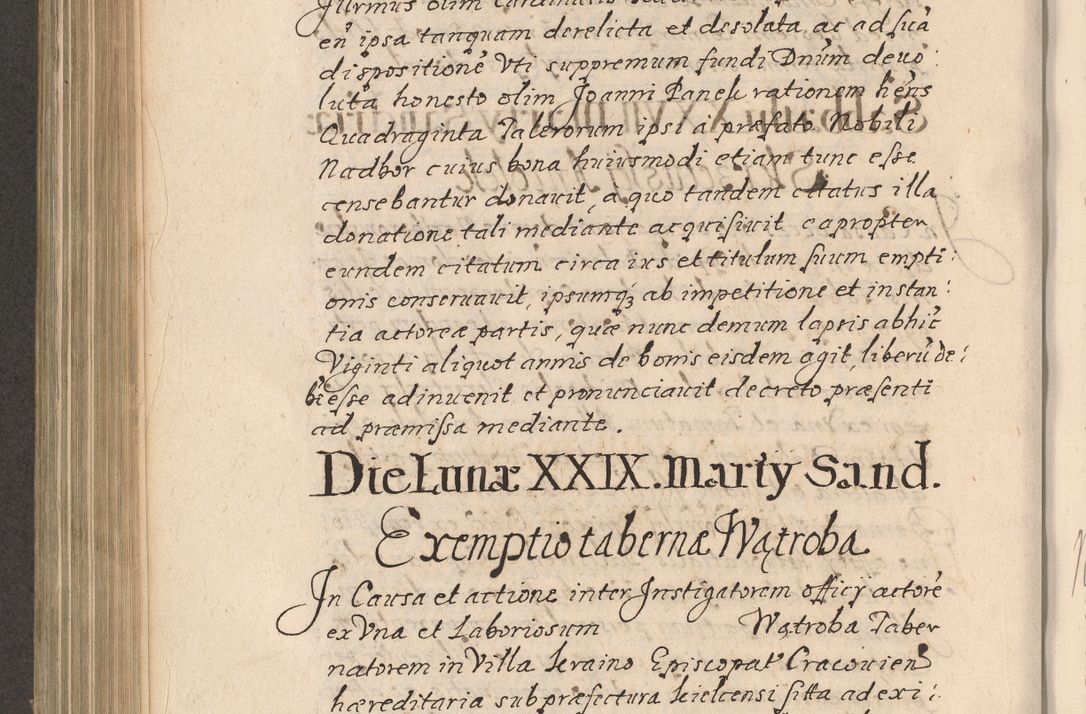 Zdjęcie nr 607 dla obiektu archiwalnego: Acta foris saecularis coram R. D. Bernardo Maciejowski, episcopo Cracoviensi, duce Severiensis ex annis 1600 - 1606.