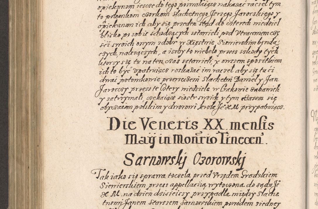 Zdjęcie nr 803 dla obiektu archiwalnego: Acta foris saecularis coram R. D. Bernardo Maciejowski, episcopo Cracoviensi, duce Severiensis ex annis 1600 - 1606.