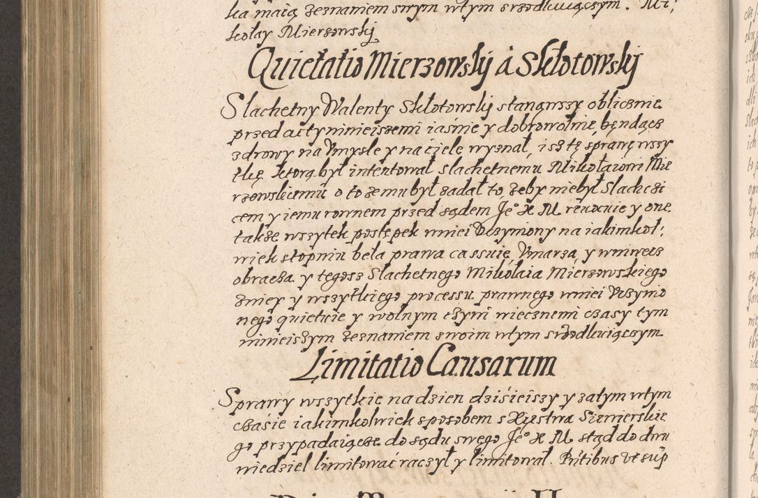 Zdjęcie nr 801 dla obiektu archiwalnego: Acta foris saecularis coram R. D. Bernardo Maciejowski, episcopo Cracoviensi, duce Severiensis ex annis 1600 - 1606.