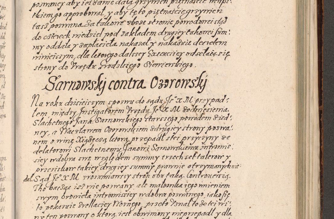 Zdjęcie nr 788 dla obiektu archiwalnego: Acta foris saecularis coram R. D. Bernardo Maciejowski, episcopo Cracoviensi, duce Severiensis ex annis 1600 - 1606.