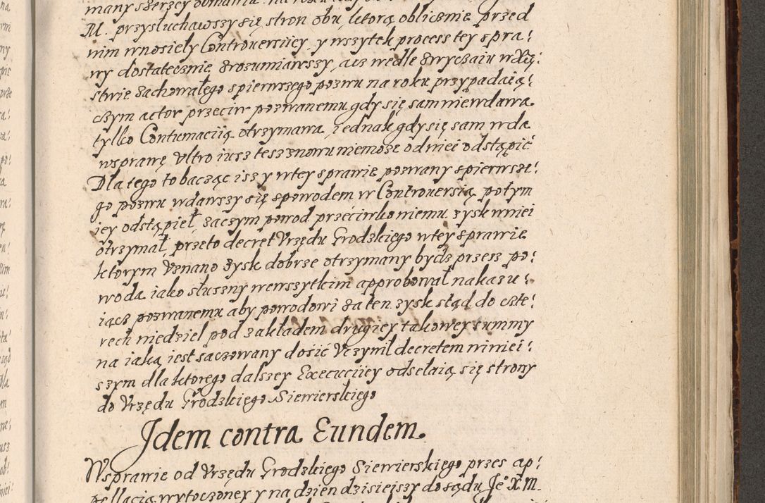 Zdjęcie nr 786 dla obiektu archiwalnego: Acta foris saecularis coram R. D. Bernardo Maciejowski, episcopo Cracoviensi, duce Severiensis ex annis 1600 - 1606.