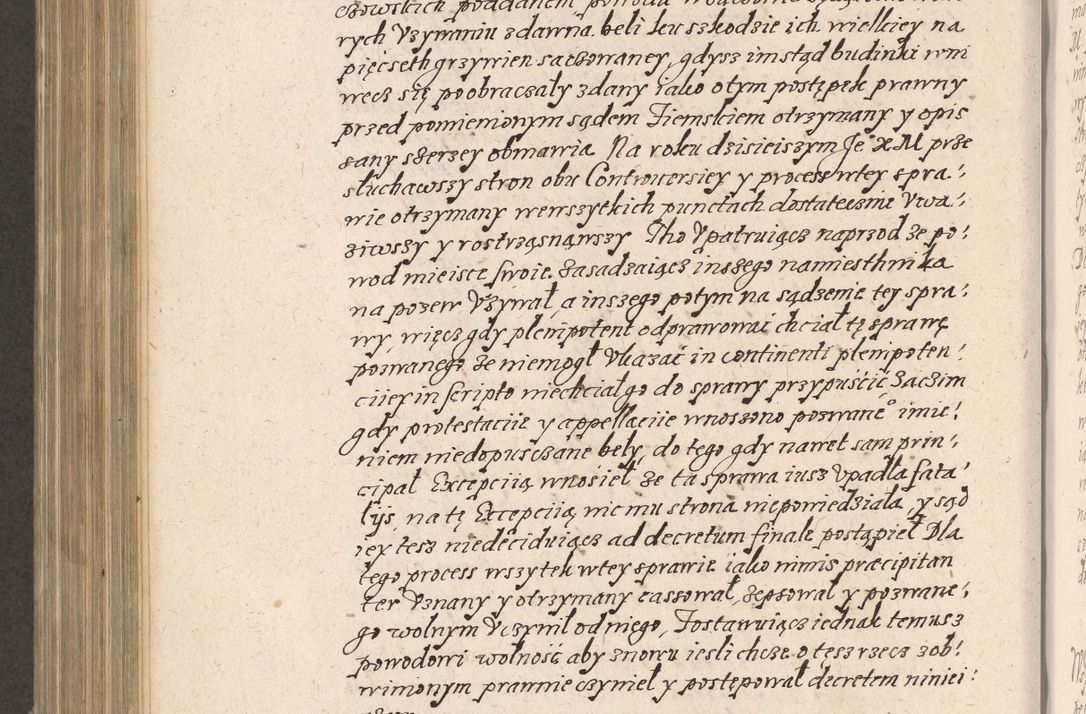 Zdjęcie nr 785 dla obiektu archiwalnego: Acta foris saecularis coram R. D. Bernardo Maciejowski, episcopo Cracoviensi, duce Severiensis ex annis 1600 - 1606.