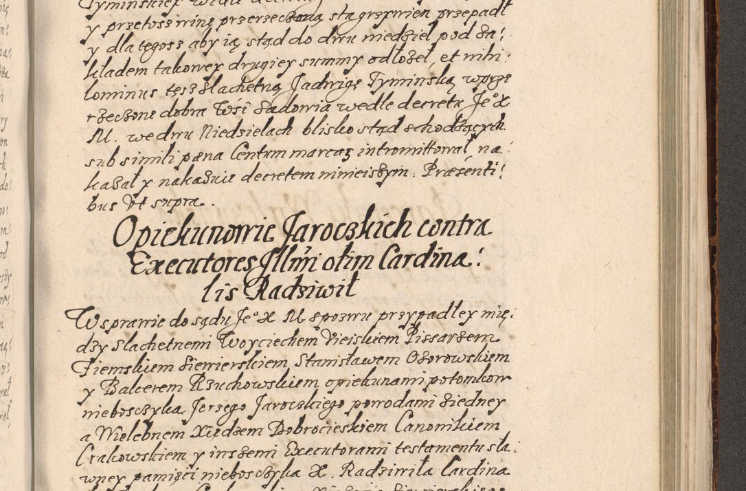 Zdjęcie nr 770 dla obiektu archiwalnego: Acta foris saecularis coram R. D. Bernardo Maciejowski, episcopo Cracoviensi, duce Severiensis ex annis 1600 - 1606.