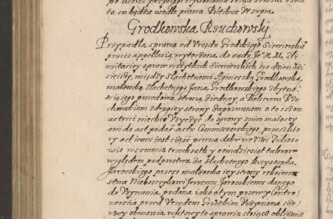 Zdjęcie nr 761 dla obiektu archiwalnego: Acta foris saecularis coram R. D. Bernardo Maciejowski, episcopo Cracoviensi, duce Severiensis ex annis 1600 - 1606.