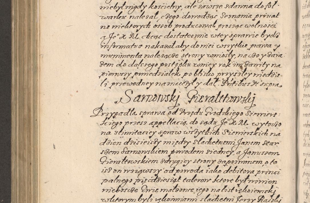 Zdjęcie nr 759 dla obiektu archiwalnego: Acta foris saecularis coram R. D. Bernardo Maciejowski, episcopo Cracoviensi, duce Severiensis ex annis 1600 - 1606.