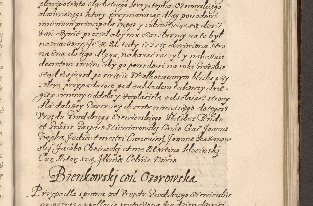 Zdjęcie nr 748 dla obiektu archiwalnego: Acta foris saecularis coram R. D. Bernardo Maciejowski, episcopo Cracoviensi, duce Severiensis ex annis 1600 - 1606.