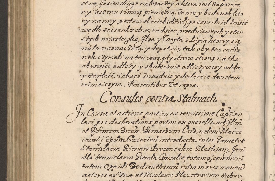 Zdjęcie nr 741 dla obiektu archiwalnego: Acta foris saecularis coram R. D. Bernardo Maciejowski, episcopo Cracoviensi, duce Severiensis ex annis 1600 - 1606.