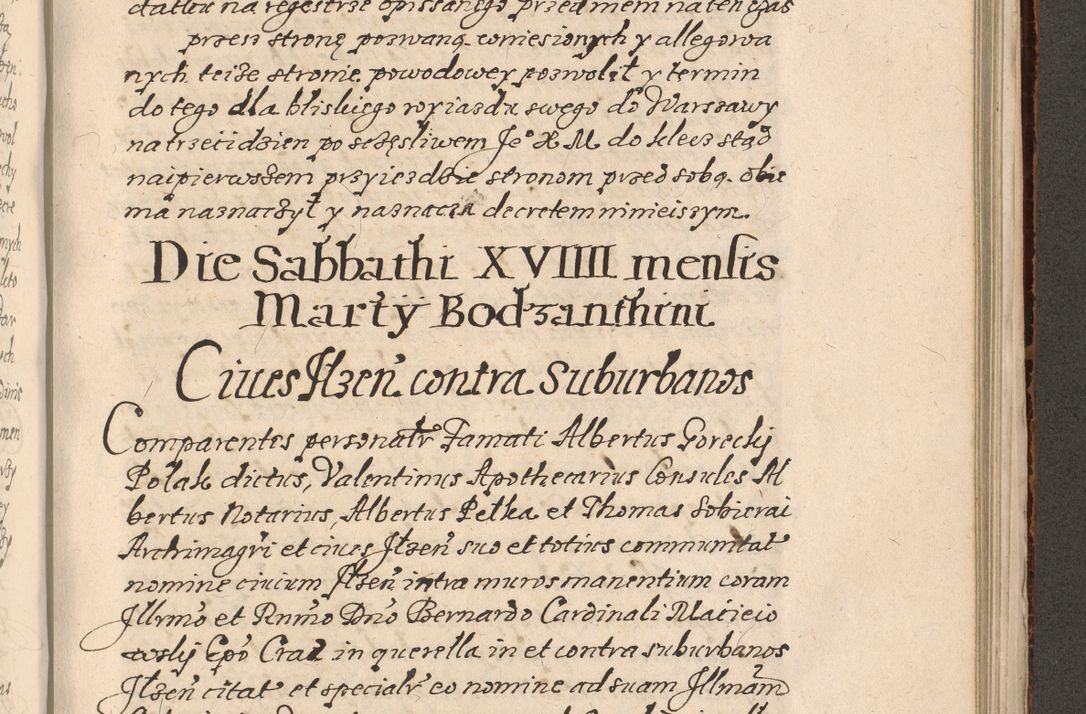 Zdjęcie nr 738 dla obiektu archiwalnego: Acta foris saecularis coram R. D. Bernardo Maciejowski, episcopo Cracoviensi, duce Severiensis ex annis 1600 - 1606.