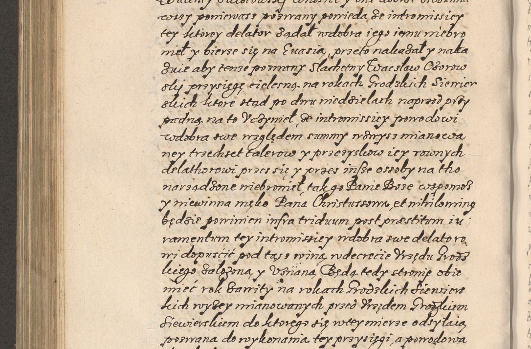 Zdjęcie nr 725 dla obiektu archiwalnego: Acta foris saecularis coram R. D. Bernardo Maciejowski, episcopo Cracoviensi, duce Severiensis ex annis 1600 - 1606.
