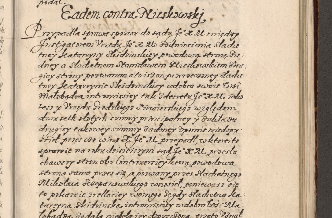 Zdjęcie nr 718 dla obiektu archiwalnego: Acta foris saecularis coram R. D. Bernardo Maciejowski, episcopo Cracoviensi, duce Severiensis ex annis 1600 - 1606.