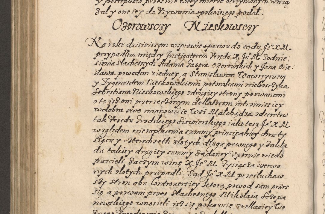 Zdjęcie nr 719 dla obiektu archiwalnego: Acta foris saecularis coram R. D. Bernardo Maciejowski, episcopo Cracoviensi, duce Severiensis ex annis 1600 - 1606.