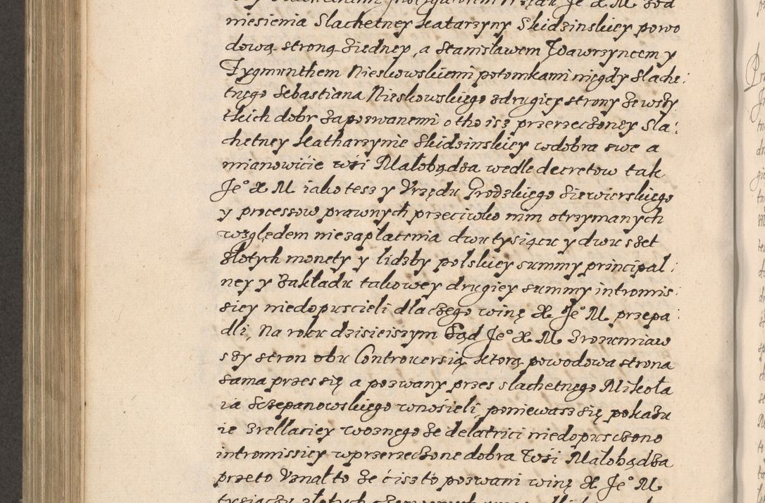 Zdjęcie nr 717 dla obiektu archiwalnego: Acta foris saecularis coram R. D. Bernardo Maciejowski, episcopo Cracoviensi, duce Severiensis ex annis 1600 - 1606.