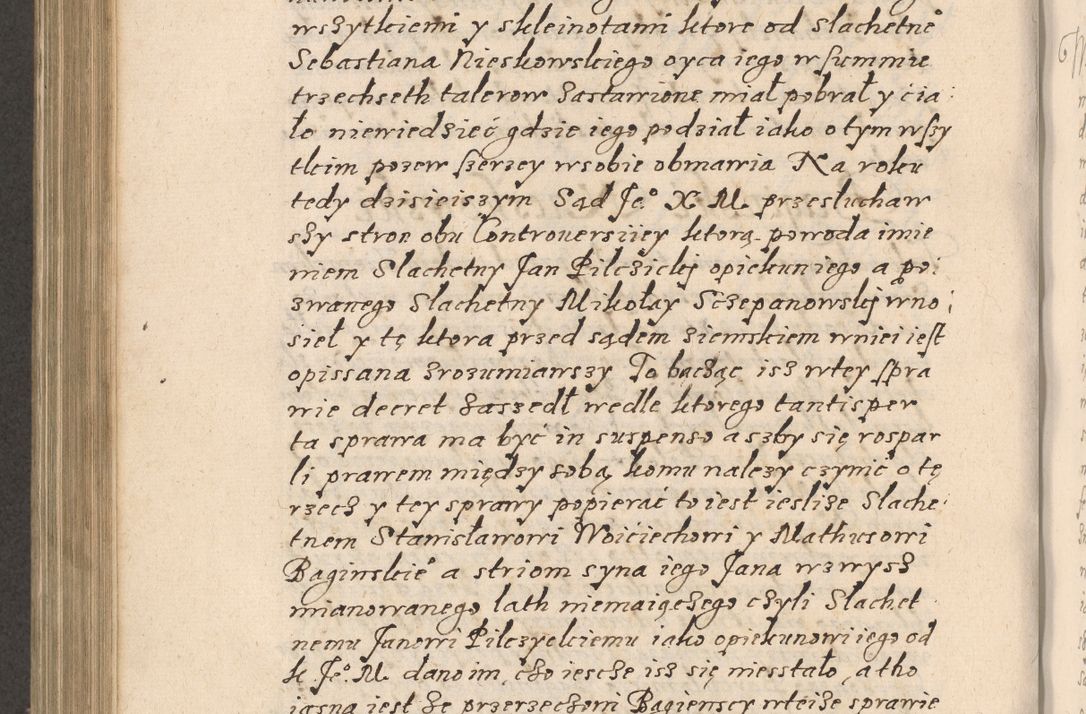 Zdjęcie nr 713 dla obiektu archiwalnego: Acta foris saecularis coram R. D. Bernardo Maciejowski, episcopo Cracoviensi, duce Severiensis ex annis 1600 - 1606.