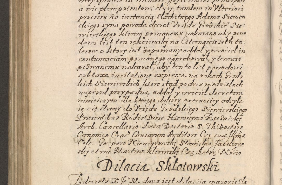 Zdjęcie nr 709 dla obiektu archiwalnego: Acta foris saecularis coram R. D. Bernardo Maciejowski, episcopo Cracoviensi, duce Severiensis ex annis 1600 - 1606.