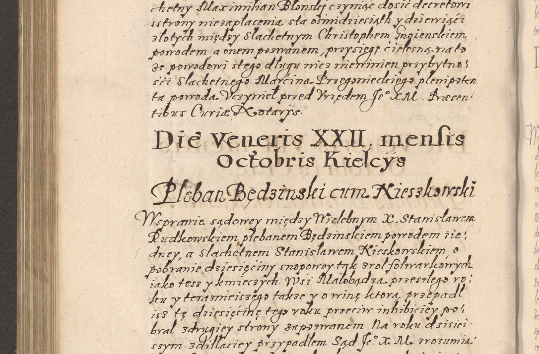 Zdjęcie nr 705 dla obiektu archiwalnego: Acta foris saecularis coram R. D. Bernardo Maciejowski, episcopo Cracoviensi, duce Severiensis ex annis 1600 - 1606.