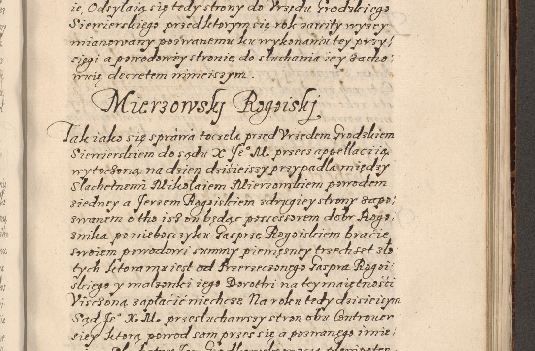 Zdjęcie nr 702 dla obiektu archiwalnego: Acta foris saecularis coram R. D. Bernardo Maciejowski, episcopo Cracoviensi, duce Severiensis ex annis 1600 - 1606.