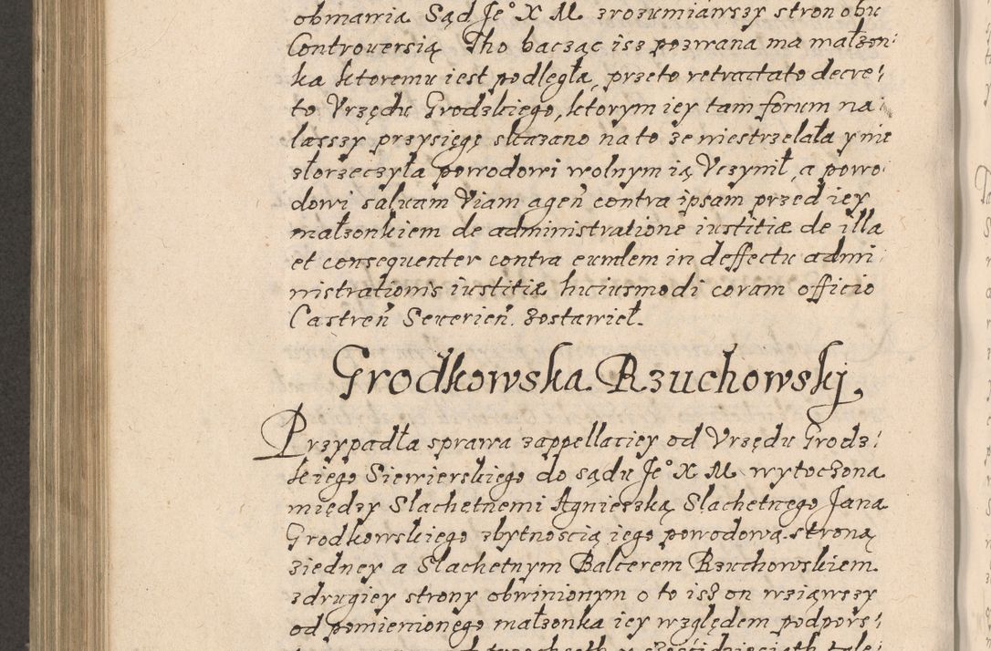 Zdjęcie nr 695 dla obiektu archiwalnego: Acta foris saecularis coram R. D. Bernardo Maciejowski, episcopo Cracoviensi, duce Severiensis ex annis 1600 - 1606.