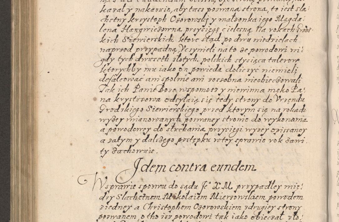 Zdjęcie nr 693 dla obiektu archiwalnego: Acta foris saecularis coram R. D. Bernardo Maciejowski, episcopo Cracoviensi, duce Severiensis ex annis 1600 - 1606.