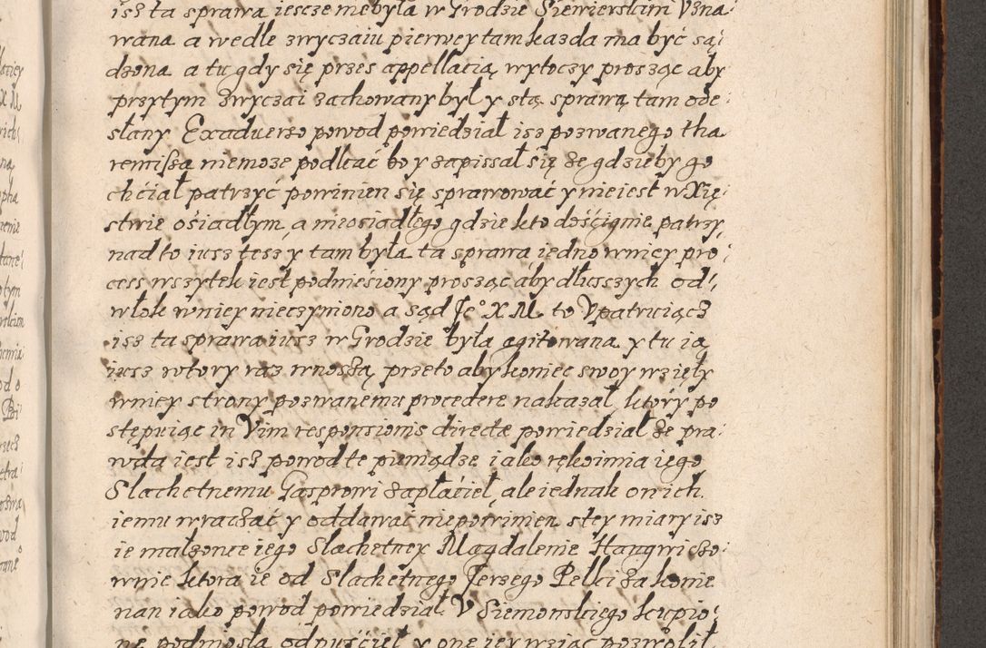 Zdjęcie nr 690 dla obiektu archiwalnego: Acta foris saecularis coram R. D. Bernardo Maciejowski, episcopo Cracoviensi, duce Severiensis ex annis 1600 - 1606.
