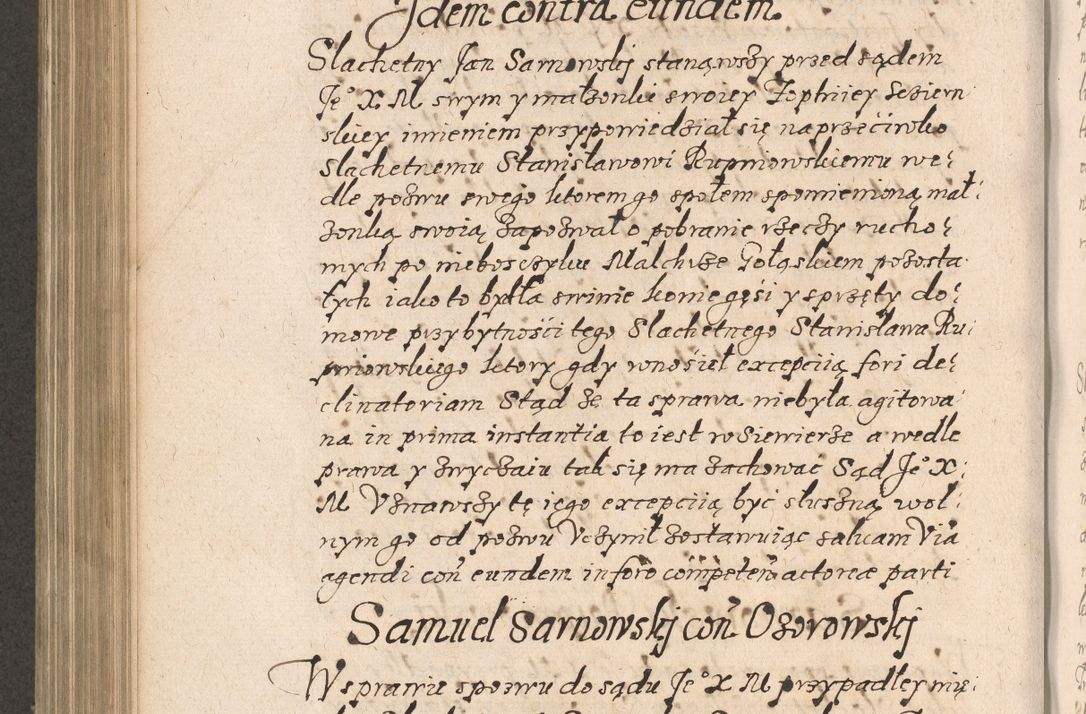 Zdjęcie nr 681 dla obiektu archiwalnego: Acta foris saecularis coram R. D. Bernardo Maciejowski, episcopo Cracoviensi, duce Severiensis ex annis 1600 - 1606.