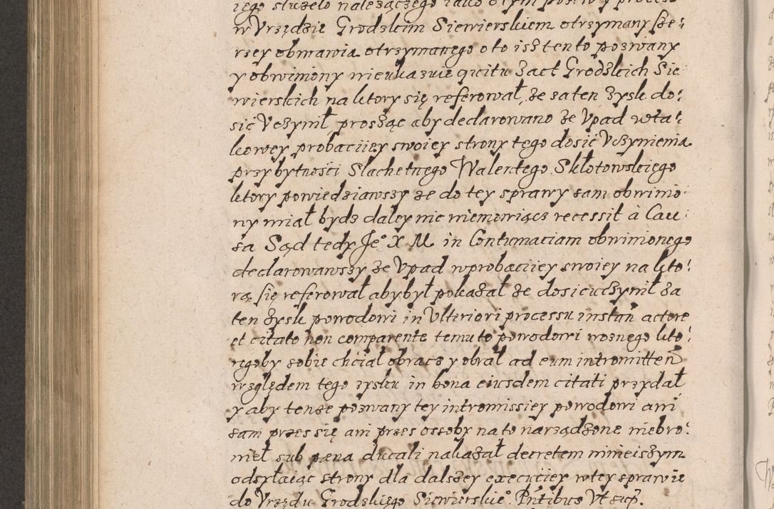 Zdjęcie nr 679 dla obiektu archiwalnego: Acta foris saecularis coram R. D. Bernardo Maciejowski, episcopo Cracoviensi, duce Severiensis ex annis 1600 - 1606.