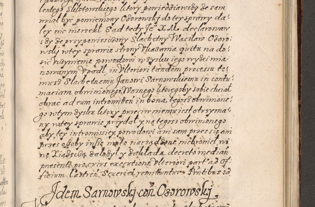 Zdjęcie nr 678 dla obiektu archiwalnego: Acta foris saecularis coram R. D. Bernardo Maciejowski, episcopo Cracoviensi, duce Severiensis ex annis 1600 - 1606.