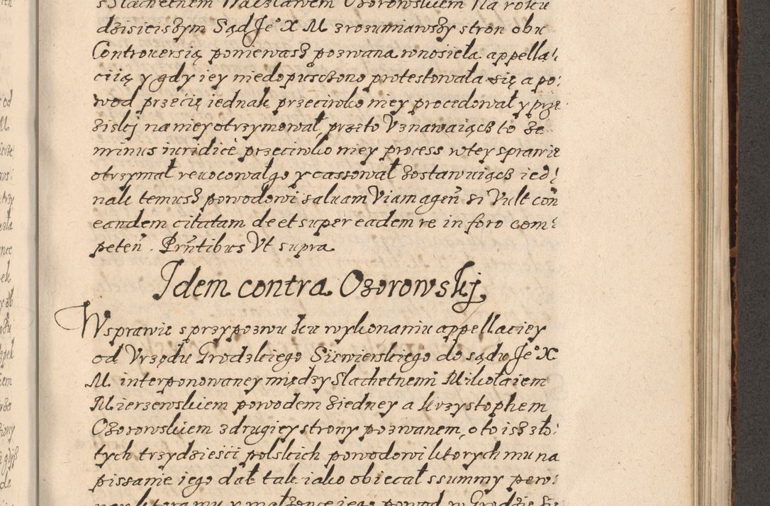 Zdjęcie nr 676 dla obiektu archiwalnego: Acta foris saecularis coram R. D. Bernardo Maciejowski, episcopo Cracoviensi, duce Severiensis ex annis 1600 - 1606.