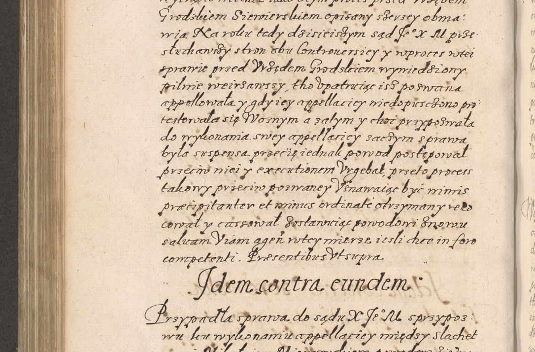 Zdjęcie nr 673 dla obiektu archiwalnego: Acta foris saecularis coram R. D. Bernardo Maciejowski, episcopo Cracoviensi, duce Severiensis ex annis 1600 - 1606.