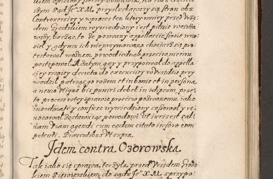 Zdjęcie nr 672 dla obiektu archiwalnego: Acta foris saecularis coram R. D. Bernardo Maciejowski, episcopo Cracoviensi, duce Severiensis ex annis 1600 - 1606.
