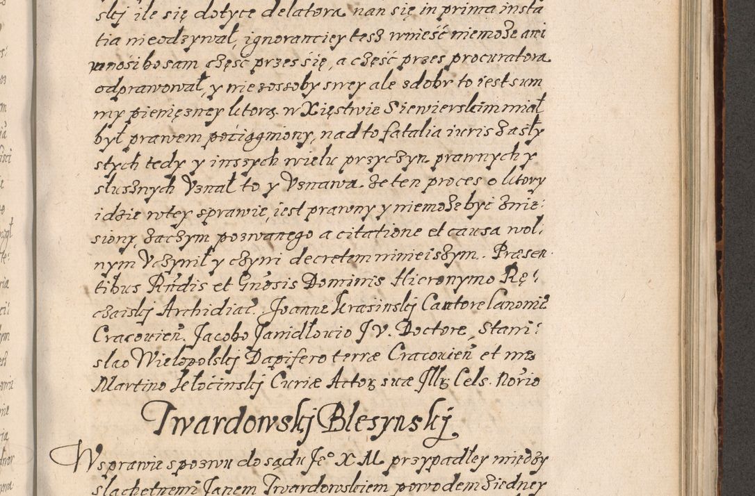 Zdjęcie nr 670 dla obiektu archiwalnego: Acta foris saecularis coram R. D. Bernardo Maciejowski, episcopo Cracoviensi, duce Severiensis ex annis 1600 - 1606.