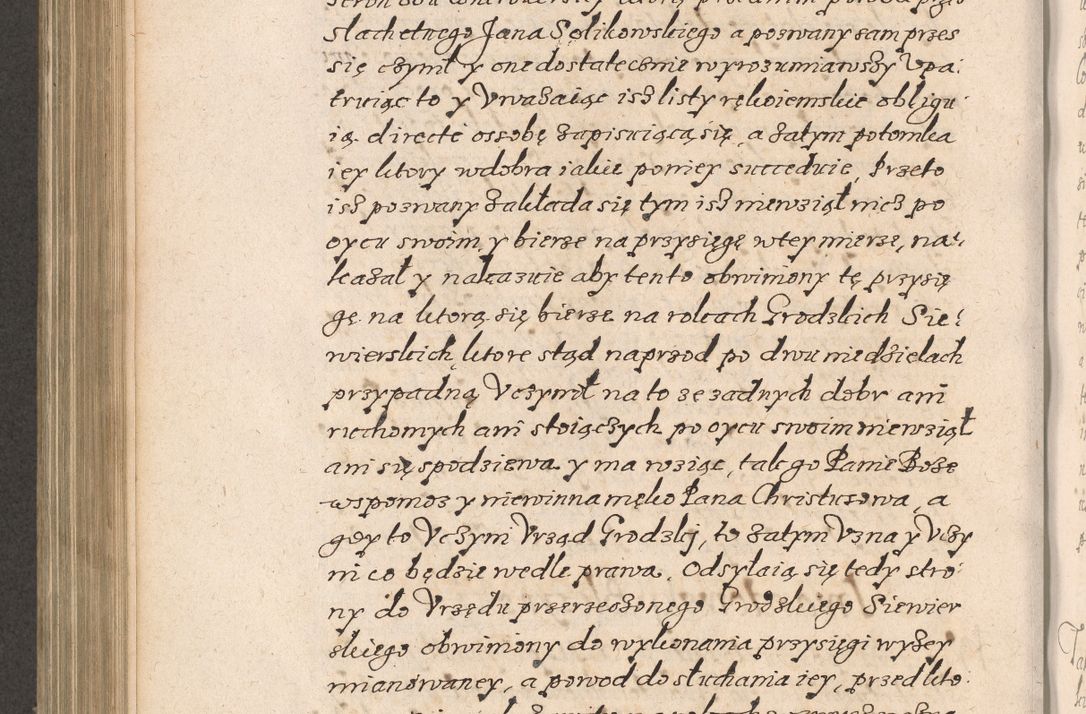 Zdjęcie nr 671 dla obiektu archiwalnego: Acta foris saecularis coram R. D. Bernardo Maciejowski, episcopo Cracoviensi, duce Severiensis ex annis 1600 - 1606.