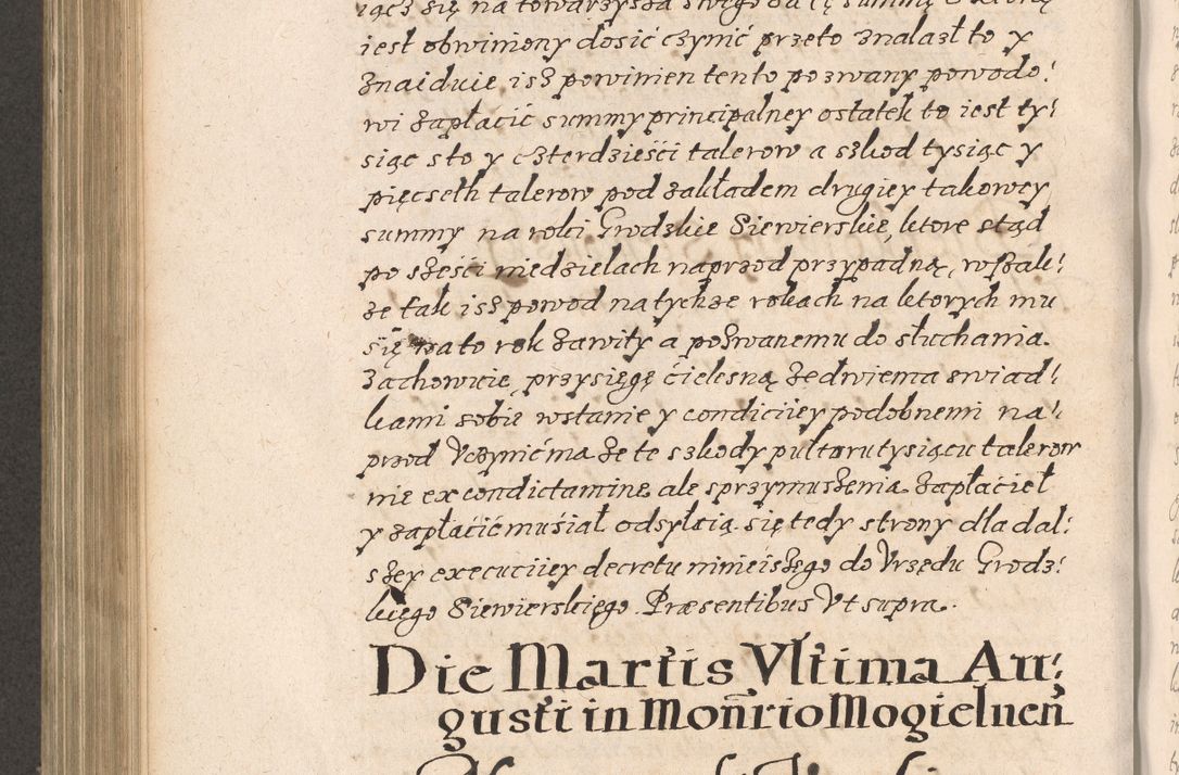 Zdjęcie nr 667 dla obiektu archiwalnego: Acta foris saecularis coram R. D. Bernardo Maciejowski, episcopo Cracoviensi, duce Severiensis ex annis 1600 - 1606.