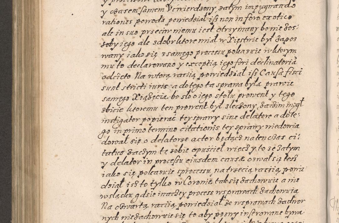 Zdjęcie nr 669 dla obiektu archiwalnego: Acta foris saecularis coram R. D. Bernardo Maciejowski, episcopo Cracoviensi, duce Severiensis ex annis 1600 - 1606.