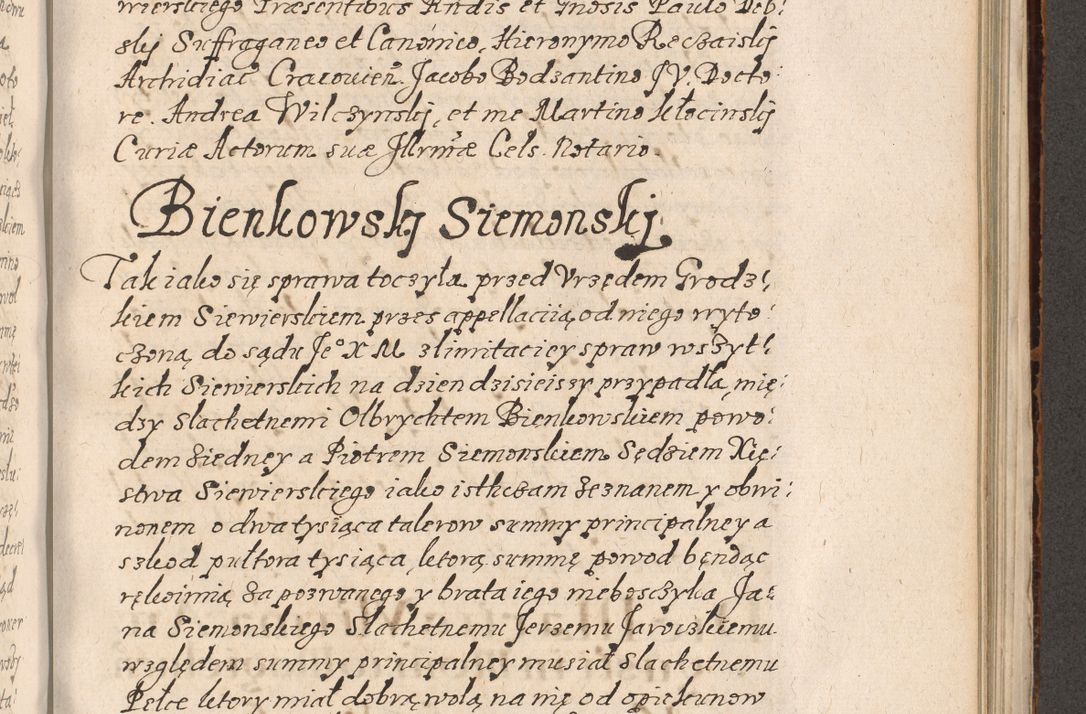 Zdjęcie nr 666 dla obiektu archiwalnego: Acta foris saecularis coram R. D. Bernardo Maciejowski, episcopo Cracoviensi, duce Severiensis ex annis 1600 - 1606.