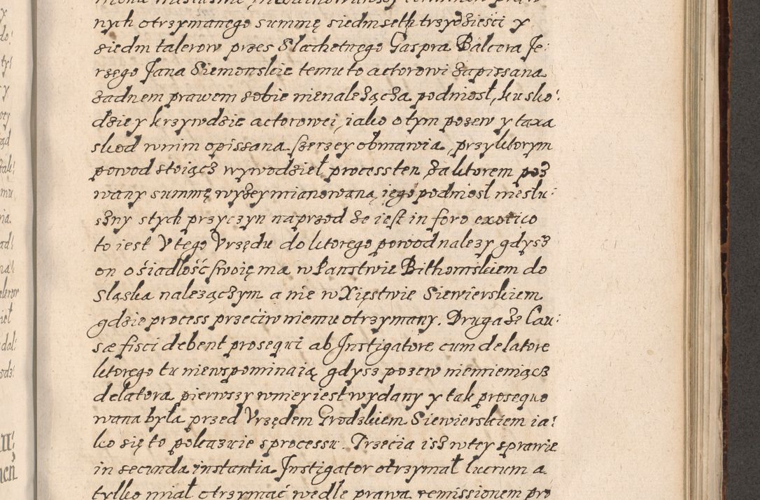 Zdjęcie nr 668 dla obiektu archiwalnego: Acta foris saecularis coram R. D. Bernardo Maciejowski, episcopo Cracoviensi, duce Severiensis ex annis 1600 - 1606.