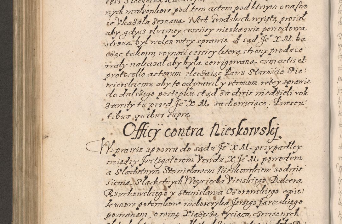 Zdjęcie nr 661 dla obiektu archiwalnego: Acta foris saecularis coram R. D. Bernardo Maciejowski, episcopo Cracoviensi, duce Severiensis ex annis 1600 - 1606.