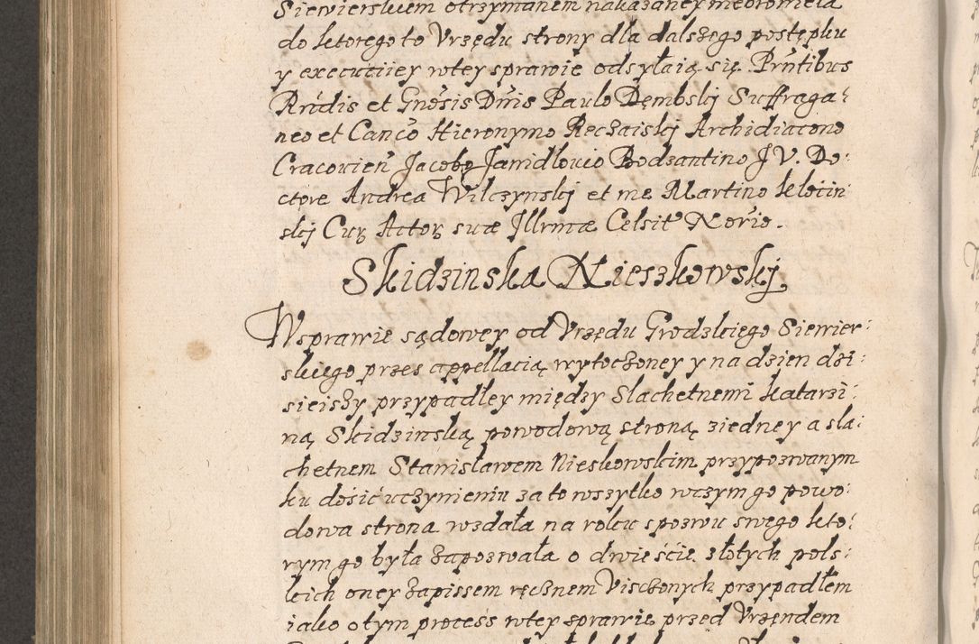 Zdjęcie nr 657 dla obiektu archiwalnego: Acta foris saecularis coram R. D. Bernardo Maciejowski, episcopo Cracoviensi, duce Severiensis ex annis 1600 - 1606.