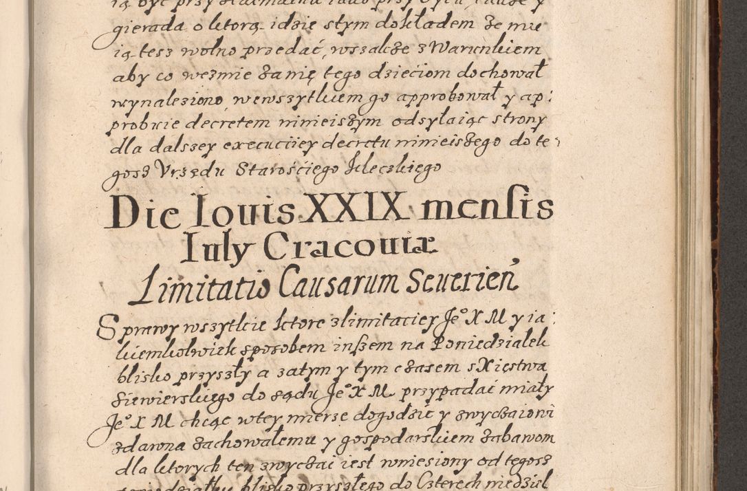 Zdjęcie nr 648 dla obiektu archiwalnego: Acta foris saecularis coram R. D. Bernardo Maciejowski, episcopo Cracoviensi, duce Severiensis ex annis 1600 - 1606.