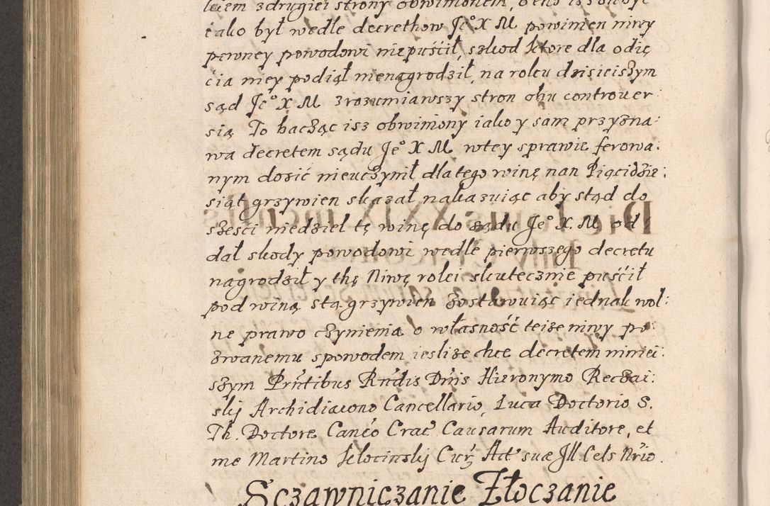 Zdjęcie nr 649 dla obiektu archiwalnego: Acta foris saecularis coram R. D. Bernardo Maciejowski, episcopo Cracoviensi, duce Severiensis ex annis 1600 - 1606.