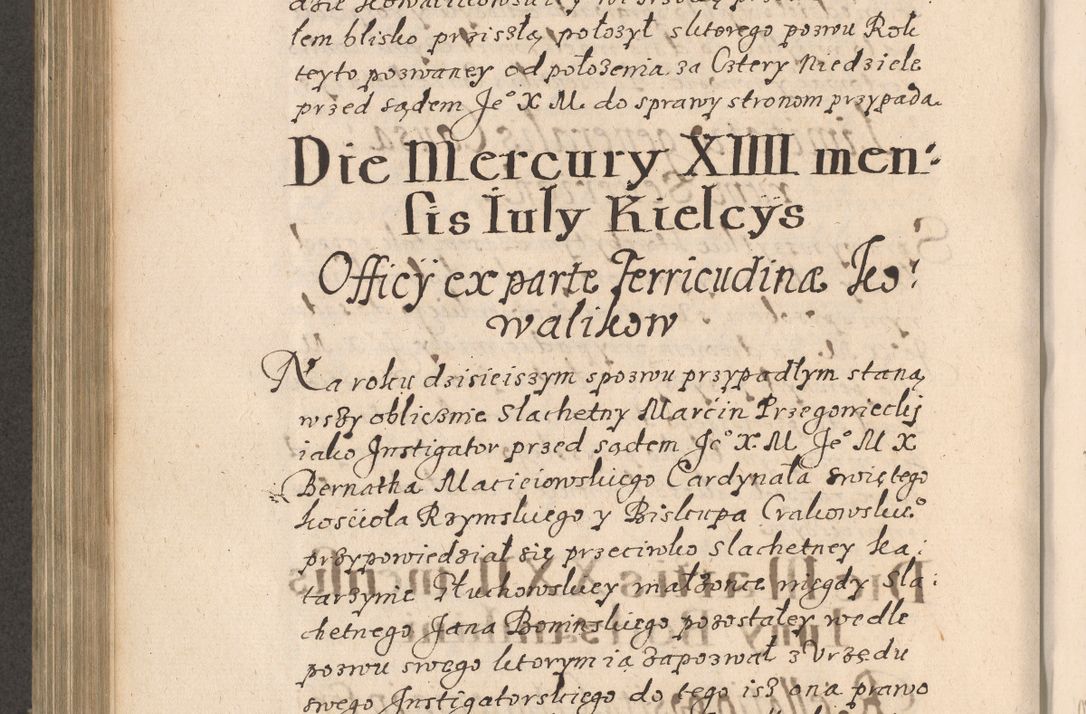 Zdjęcie nr 645 dla obiektu archiwalnego: Acta foris saecularis coram R. D. Bernardo Maciejowski, episcopo Cracoviensi, duce Severiensis ex annis 1600 - 1606.