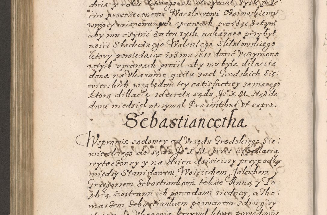 Zdjęcie nr 641 dla obiektu archiwalnego: Acta foris saecularis coram R. D. Bernardo Maciejowski, episcopo Cracoviensi, duce Severiensis ex annis 1600 - 1606.
