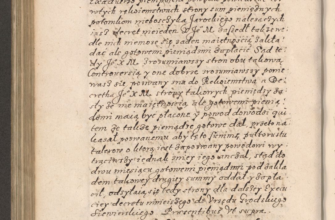 Zdjęcie nr 637 dla obiektu archiwalnego: Acta foris saecularis coram R. D. Bernardo Maciejowski, episcopo Cracoviensi, duce Severiensis ex annis 1600 - 1606.