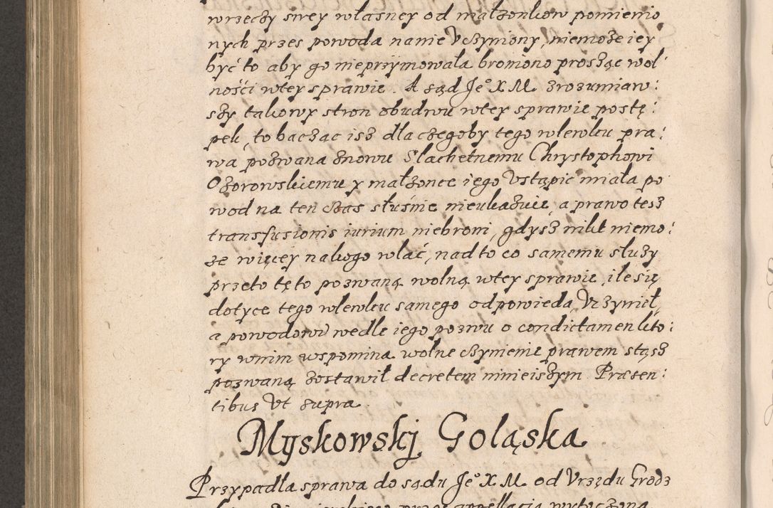 Zdjęcie nr 635 dla obiektu archiwalnego: Acta foris saecularis coram R. D. Bernardo Maciejowski, episcopo Cracoviensi, duce Severiensis ex annis 1600 - 1606.