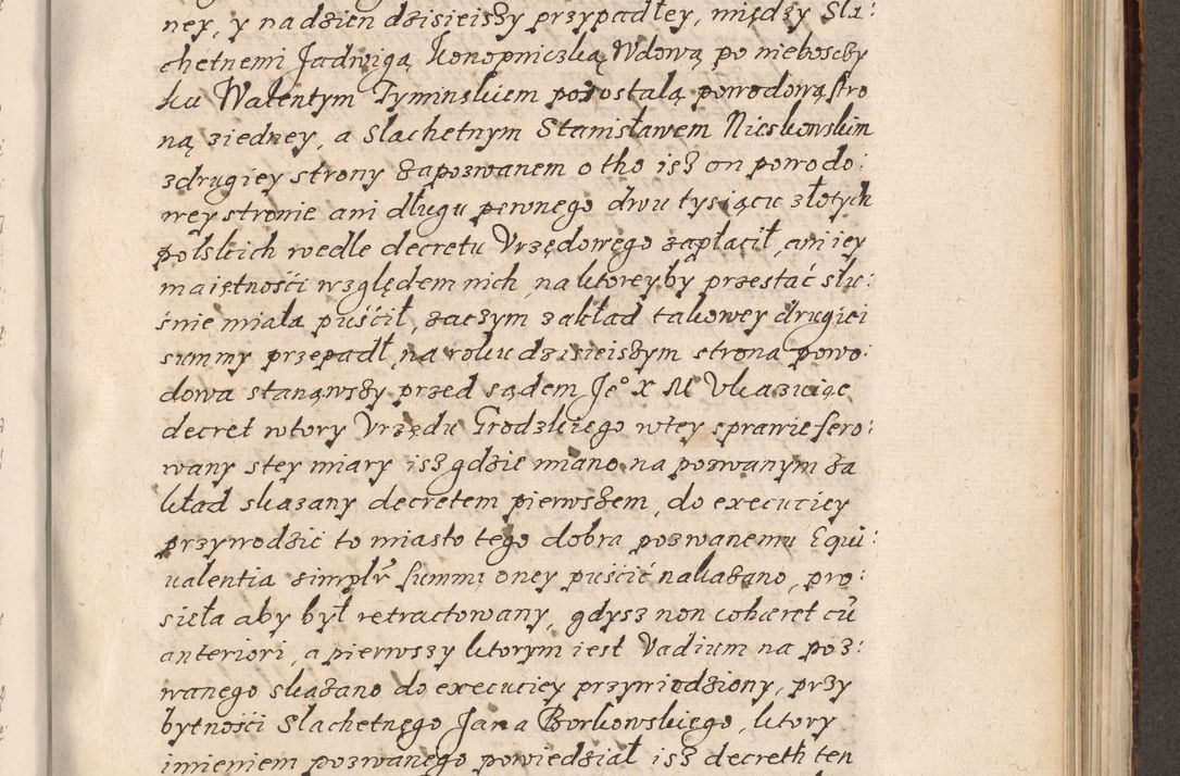 Zdjęcie nr 626 dla obiektu archiwalnego: Acta foris saecularis coram R. D. Bernardo Maciejowski, episcopo Cracoviensi, duce Severiensis ex annis 1600 - 1606.