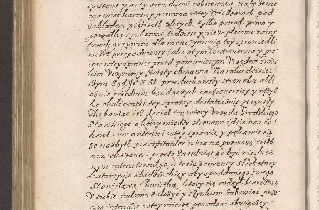 Zdjęcie nr 625 dla obiektu archiwalnego: Acta foris saecularis coram R. D. Bernardo Maciejowski, episcopo Cracoviensi, duce Severiensis ex annis 1600 - 1606.